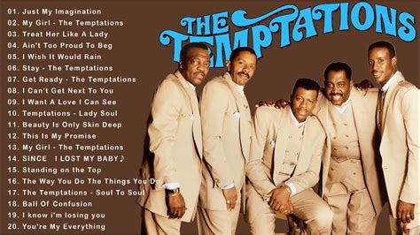 Listen to The Temptations on Spotify. Artist · 11.5M monthly listeners. Artist · 11.5M monthly listeners. Listen to The ... Sign up to get unlimited songs and podcasts with occasional ads. No credit card needed. Sign up free-:--Change progress-:--Change volume. Sign up Log in. Loading. Company. About Jobs For the Record.